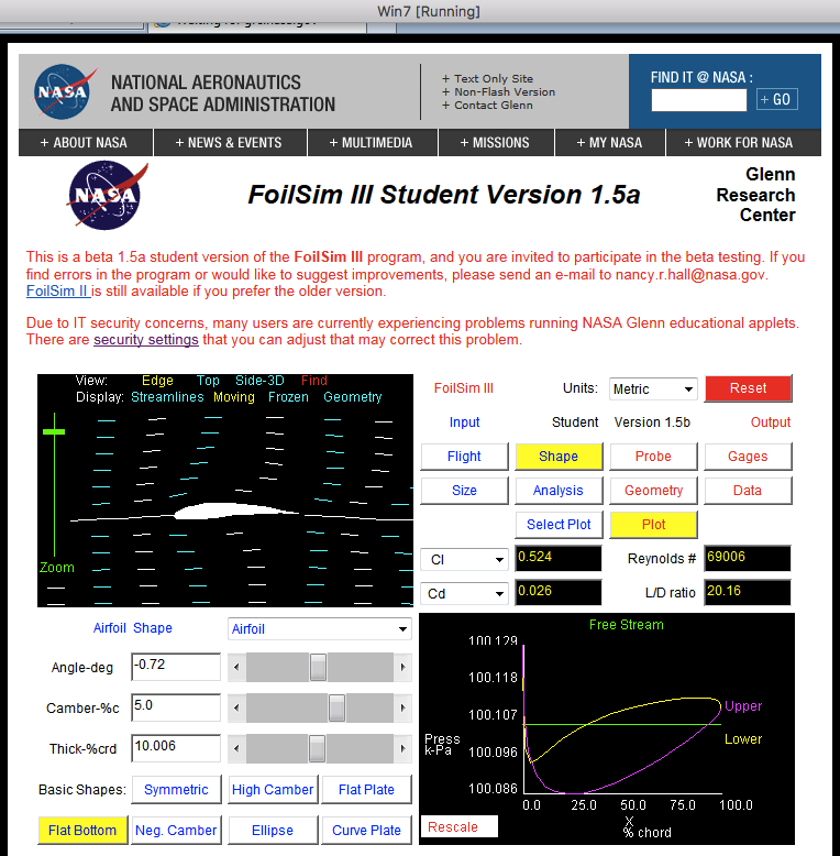 NASA FoilSIM III